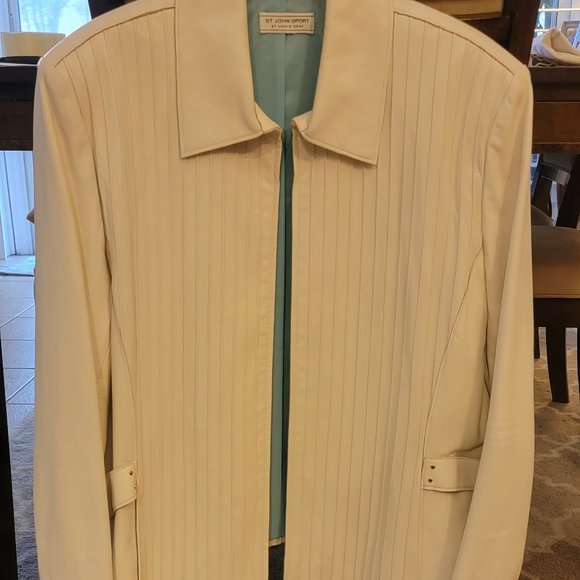 Beautiful St. John Sport By Marie Gray Jacket NEW - Picture 9 of 10